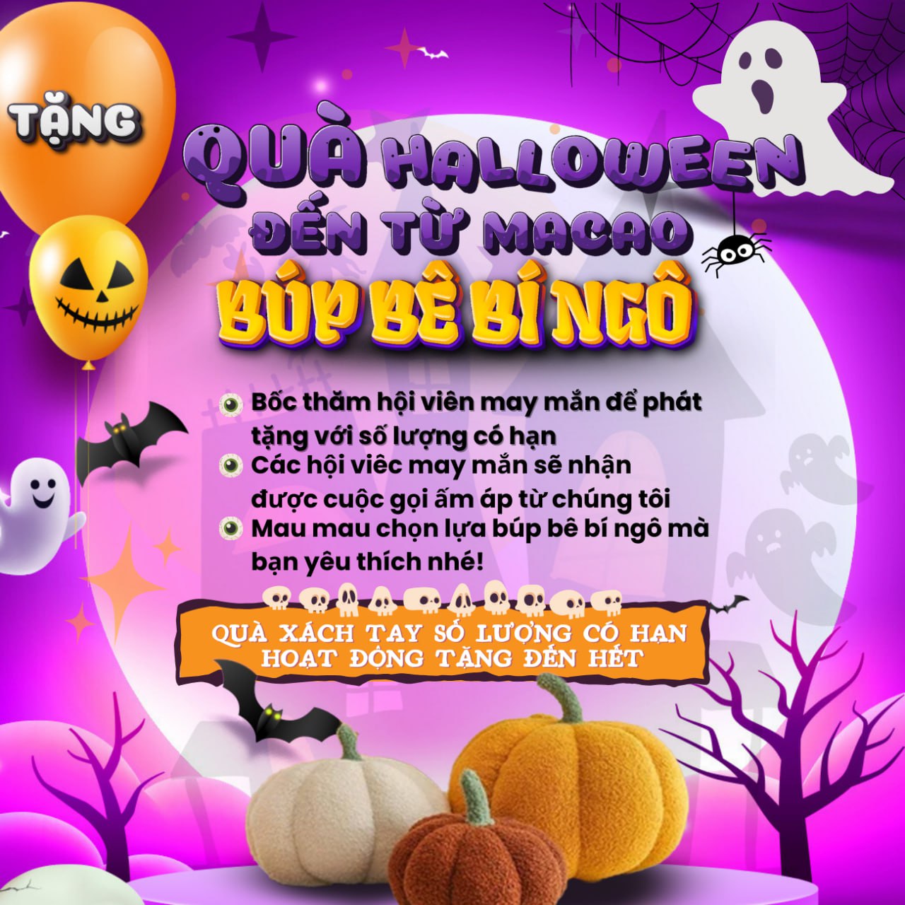 Hallowen vui vẻ - Nhận quà Cutie của V888 Đài Loan